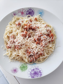 Una foto de Espaguetis con carne