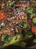 Saucy Beef Sirloin Strips w/ Broccoli & Carrots