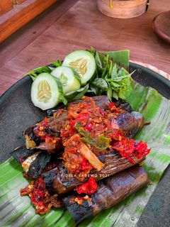 Foto resep Terong Bakar Sambal Terasi