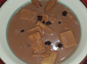 Una foto de Porotos dulces (habichuelas con dulces)..🇩🇴🇩🇴