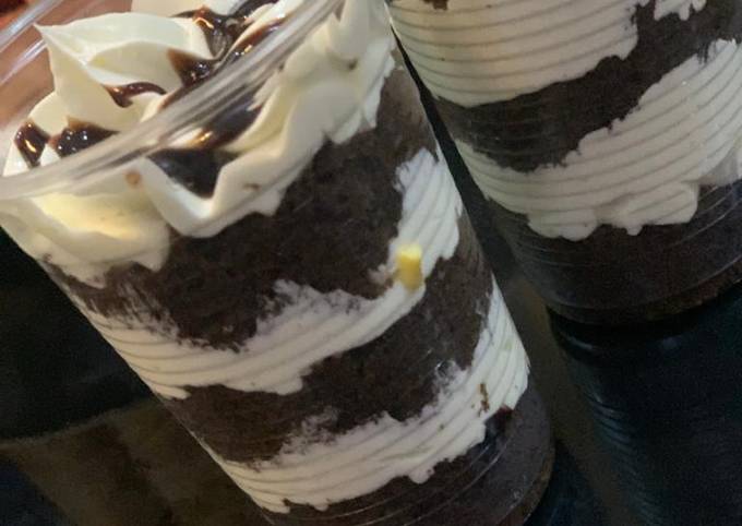 Recipe of Ultimate Chocolate cake parpait