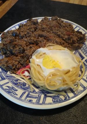Une photo de Sauce bolognaise aux aubergines