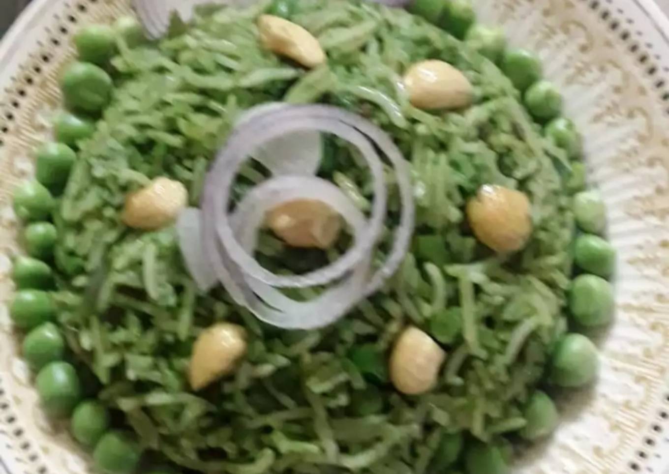 Spinach pulao