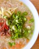 Cháo Thịt Bằm Cà Rốt