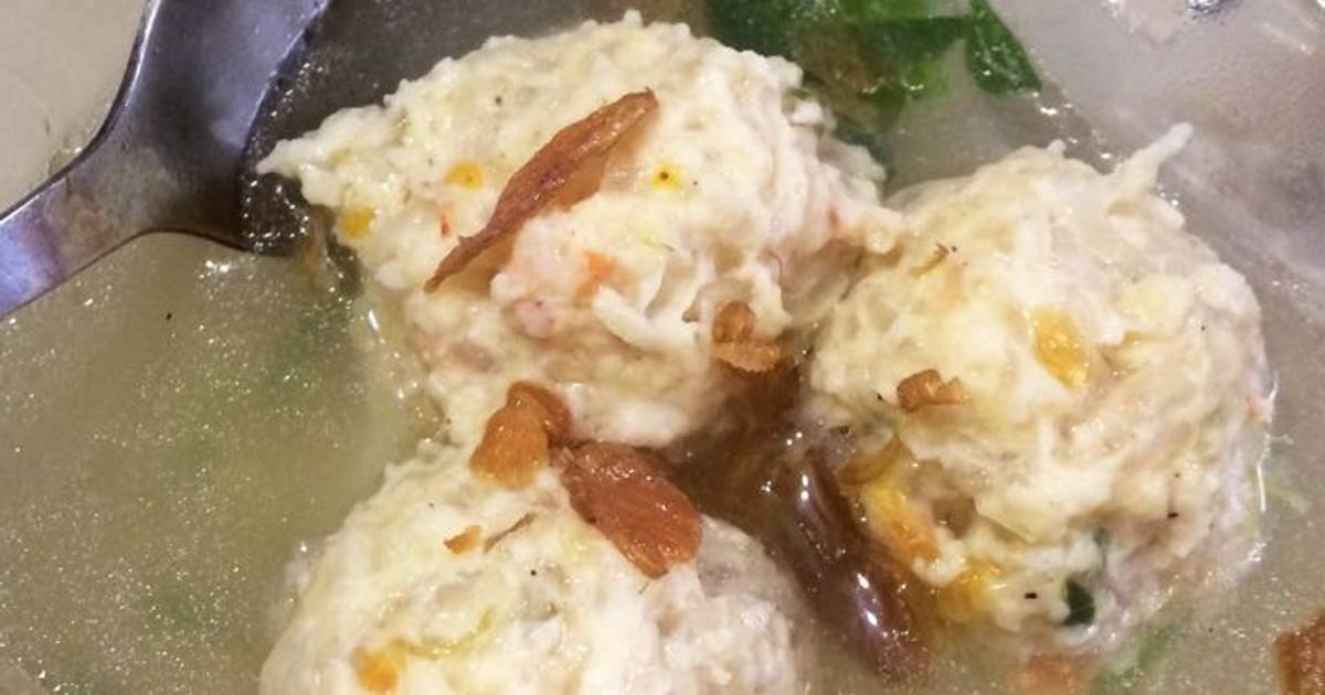 Resep Bakso Ayam Udang Bakso Lohoa Oleh Roselina Vindy Pramitha Cookpad