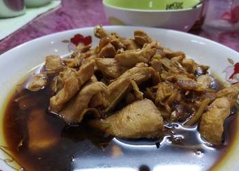 Easiest Way to Make Appetizing Sesame oil chicken 