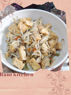 Foto resep Tumis kecambah dan tahu