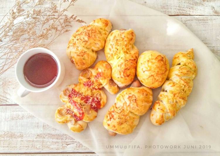 Resep Roti isi dengan methode Tang Zhong/Water Roux, Sempurna