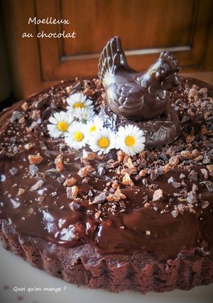 Une photo de Moelleux au chocolat pour Pâques