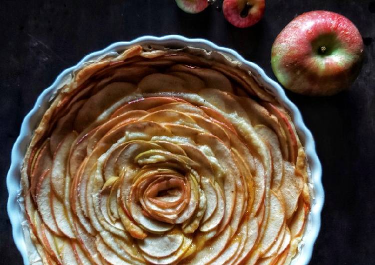 How to Make Yummy Apple rose tart