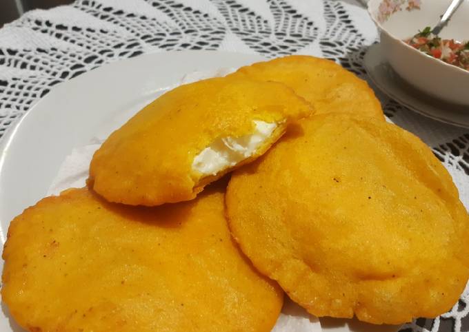 Arepa de huevo hecha al estilo de Kimberly Stephanie