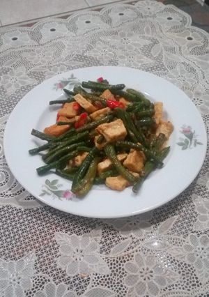 Foto resep Tumis Kacang Panjang dan Tahu