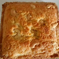 A picture of Eggless Vanilla Sponge Cake.