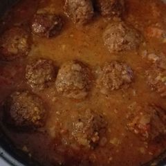 A picture of Beef and Lamb frikkadels.