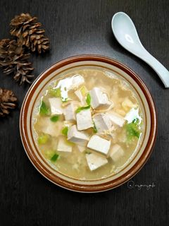 Foto resep Sup Tahu Telur ala Resto Taiwan