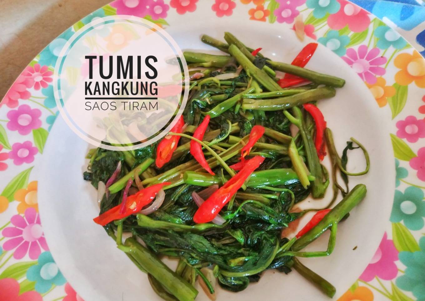 Tumis Kangkung saos Tiram
