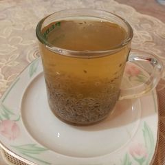 A picture of Drink with brown sugar, honey and tukham balangoo 🍸🍸.