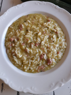 Foto di Risotto con zucchine e salsiccia di Norcia
