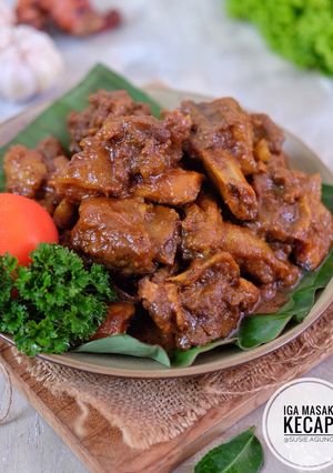 Foto resep Iga masak kecap