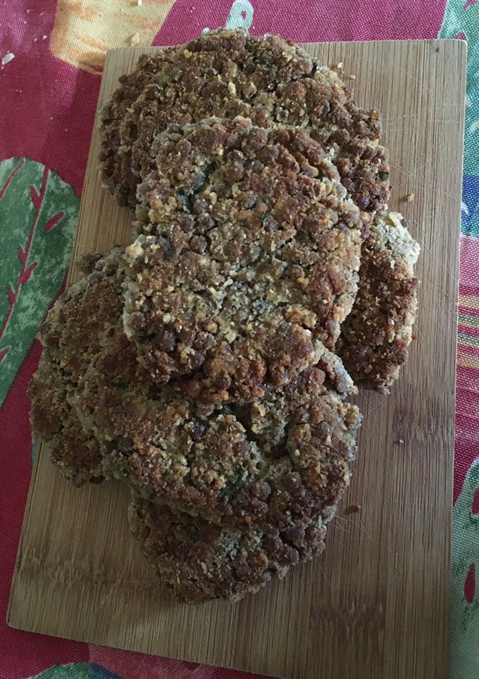 Una foto de Hamburguesas de lentejas