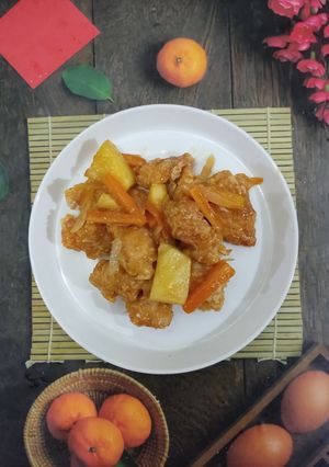 Foto resep Ayam Kuluyuk (Ayam Asam Manis)