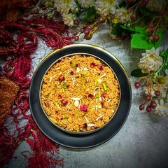 A picture of Aata panjiri.