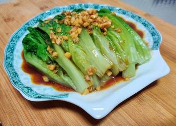 Easiest Way to Make Tasty Lettuce in oyster sauce served in 5 minutes