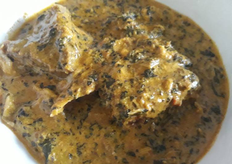 Steps to Prepare Appetizing Egusi and bitterleaf soup | This is Recipe So Yummy You Must Undertake Now !!