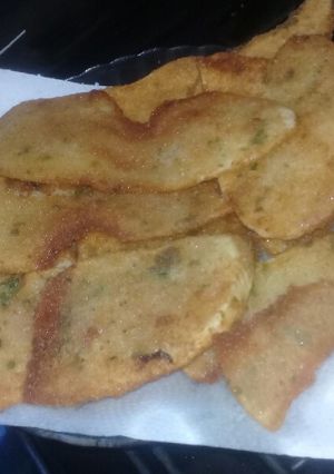Una foto de Milanesas de papa