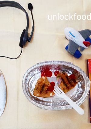 A picture of Grilled bread Cutlets.