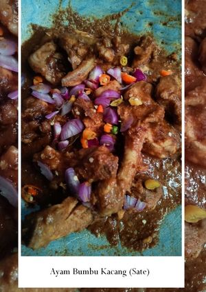 Foto resep Ayam Bumbu Kacang (Sate)