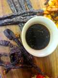 Spicy balsamic biltong dip