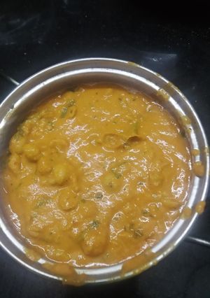 A picture of Chana masala.