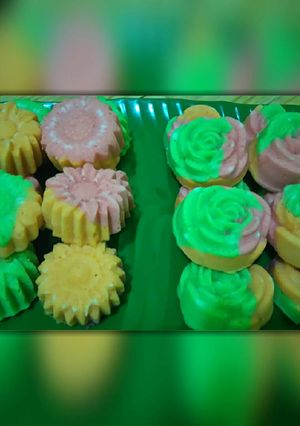 Foto resep Bolu kukus flower