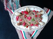 Una foto de salpicón de res tradicional