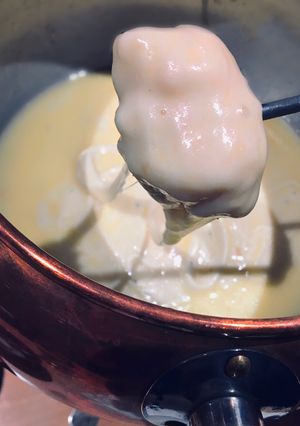 Una foto de Fondue de Queso