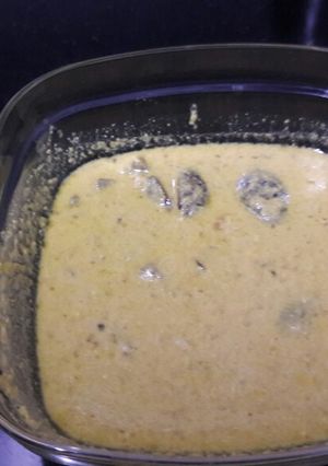 A picture of Aubergine curry.