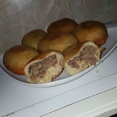 A picture of Beef pirozhki.