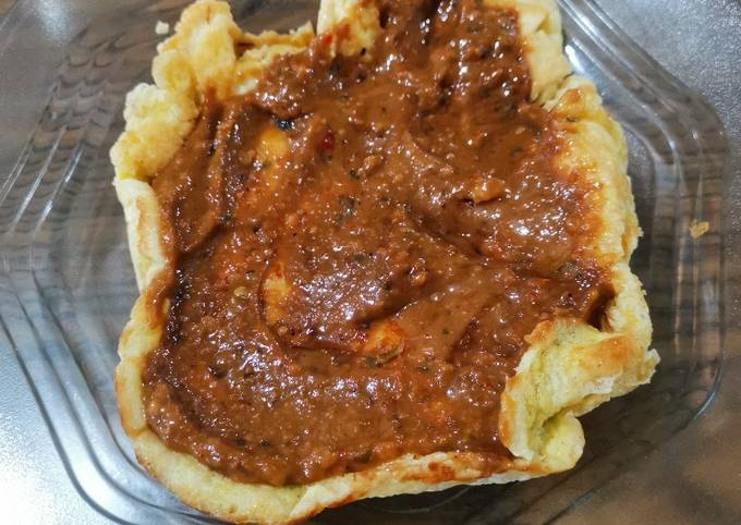 Resep Tahu Telur Bumbu Kacang Anti Gagal