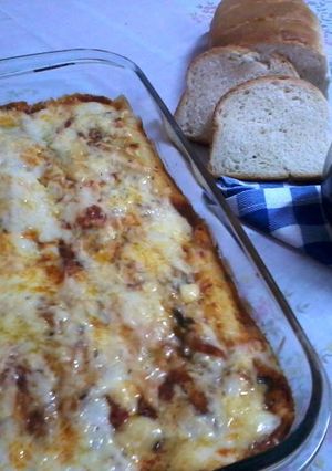Una foto de Canelones de verdura
