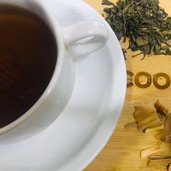 A picture of Special green tea.