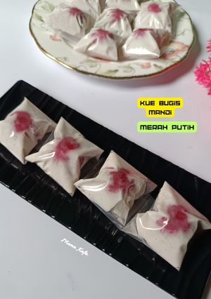 Foto resep Kue Bugis Mandi Merah Putih Tanpa Kentang Tanpa Ubi Rambat