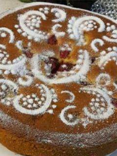 عکسی از دستور کیک توت فرنگی