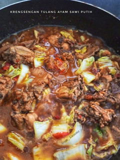 Foto resep Krengsengan Tulang Ayam Sawi Putih
