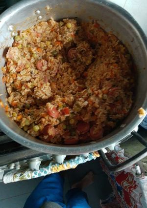 Una foto de Arroz de sardinas