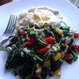 Menu Sarapan Diet: Tumis Bayam Paprika Telur