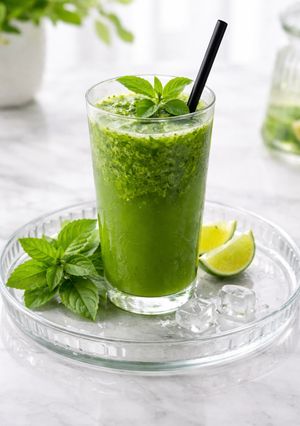 A picture of Herbal Green Drink.