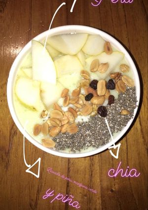 Una foto de Smoothie Bowl Vegano
