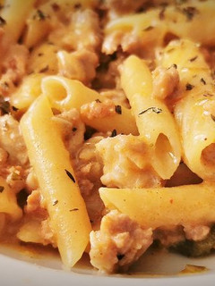 Una foto de Macarrones al ragù picante "alla bolognese"