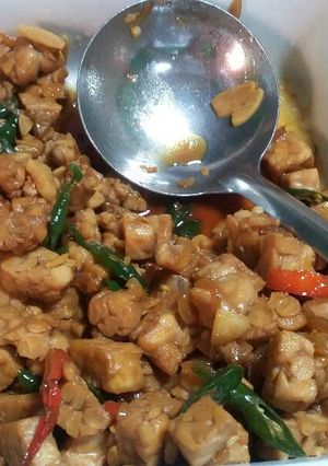 Foto resep Oseng tempe pedas